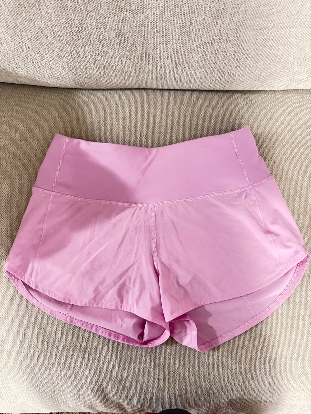 Lululemon Speed Up Shorts.
